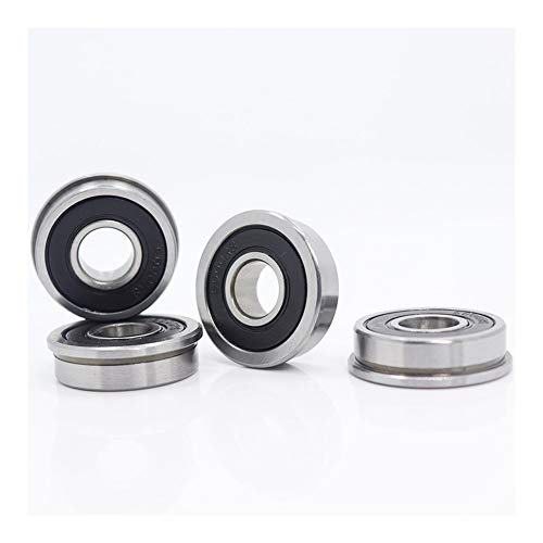 Flanschlager F6000RS Flanschlager 10x26x8mm ABEC-1 Flansch F6000 RS 2RS 6000RS Kugellager 4PCS Industrieprodukte(10PC) von ADYWYJLZ