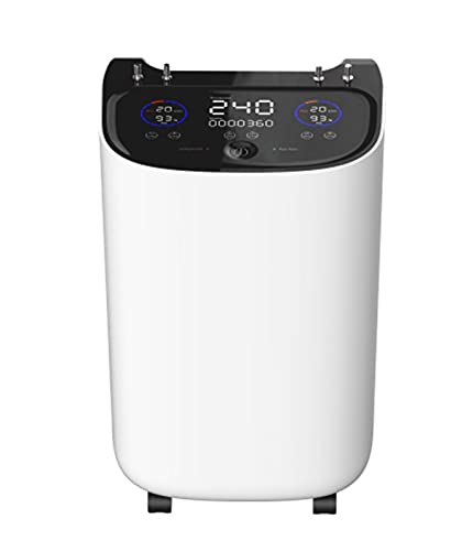 ADZHY Sauerstoffkonzentrator-Generator, Puls-Sauerstoff Modus, 10 L/min, 15 L/min, 20 L/min, Sauerstoffmaschine, 96 ± 3% hochreine Sauerstoffmaschine für den Haus-und Krankenhausgebrauch. von ADZHY