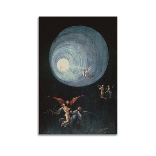 ADovz Hieronymus_Bosch_001 Poster von Hieronymus Bosch, Kunstdruck, Wand-Foto, Farbe, hängendes Bild, Familienschlafzimmer, Dekoration, Geschenk, 50 x 75 cm von ADovz