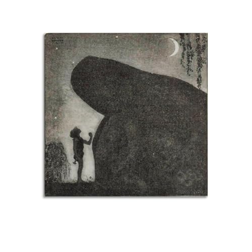 John Bauer Artworks Awake Groa Awake Mother Poster auf Leinwand, ästhetische Wandkunstdrucke, Heimdekoration, Geschenke, 30 x 30 cm John Bauer Artworks Awake Groa Awake Mother Poster auf Leinwand, ästhetische Wandkunstdrucke, Heimdekoration, Geschenke, 30 x 30 cm von ADovz
