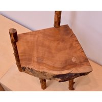 Rustikale Kirsche Hocker "C" von ADrauglis