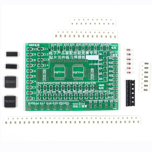 AEDIKO DIY SMD/SMT Components Practice Board Soldering Skill Training Kit von AEDIKO