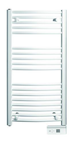 AEG Haustechnik,238710, AEG Badheizgerät und Händetrockner BHG 505 W, ca. 5 m², Metallgehäuse, elektronischer Regler mit LC-Display, stufenlose Temperaturwahl, Boost-Funktion, steckerfertig, 238710, 500 Watt, Weiß von AEG