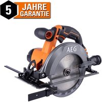 18V Akku-Handkreissäge BKS18C2 kompakte Ø165mm Kreissäge Handsäge ohne Akku einfacher Sägeblattwechsel Robust - AEG von AEG