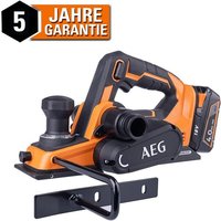 18V Akku-Hobel BHO18BL Brushless Hobel Handhobel Hobelmaschine ohne Akku V-Nut - flex. einstellbar Staubabsaugung - AEG von AEG