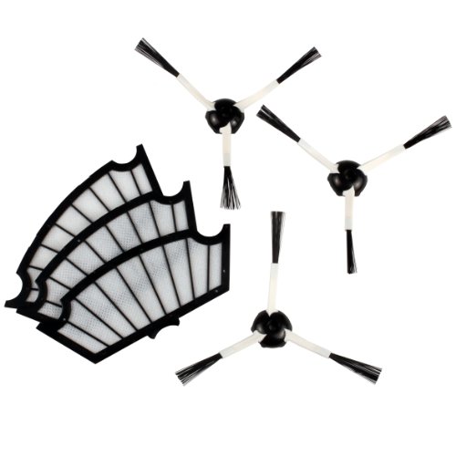Menalux MRK 01 Filter und Seitenbürsten für iRobot Sauger von AEG