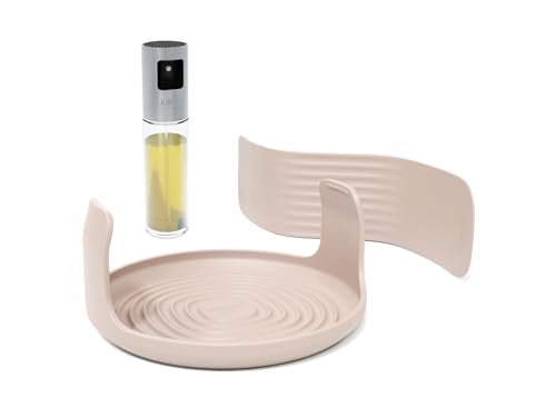 AEG AAFEK2 AIRFRY ZUBEHÖR-SET für Heißluftfritteuse/Zubehör/Schutz gegen Brandflecken/Backform/feiner Ölnebel/Inhalt: 1x Silikoneinlage, 1x Ölsepender, 1x Zutatenteiler AEG AAFEK2 AIRFRY ZUBEHÖR-SET für Heißluftfritteuse/Zubehör/Schutz gegen Brandflecken/Backform/feiner Ölnebel/Inhalt: 1x Silikoneinlage, 1x Ölsepender, 1x Zutatenteiler von AEG