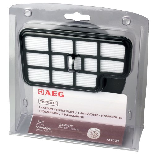 AEG AEF 138 Filter-Set für Cyclon Power/Aktivkohle- Hygiene- Filter, Schaumfilter von AEG