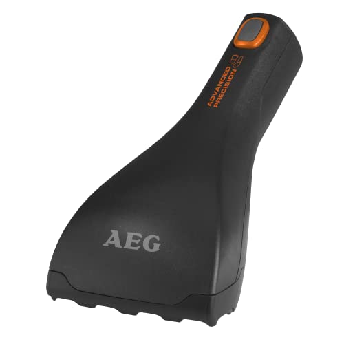 AEG AZE116 Mini-Turbodüse (Aufnahme von Tierhaaren und Fasern auf Polstermöbeln, Polsterreinigung, optimale Saugleistung, schonende Reinigung, passend für AEG-Sauger mit 36 mm Ovalrohr, grau) von AEG