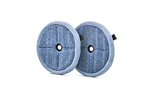 AEG AZE158 Standard-Pads für UltimatePower Mopdüse AZE157 (Wischaufsatz, 2 rotierende Reinigungspads für Wischfunktion, schonende Tiefenreinigung, waschbar, blau) von AEG