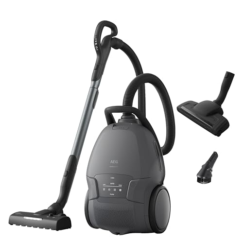 AEG Animal 8000 Staubsauger mit Beutel, Testsieger der Stiftung Warentest, hohe Saugleistung, Auto-Modus, 48% Recyclingkunststoff, Tierhaardüse, HEPA-Filtration, 12m, LED-Licht, AB81A2DG von AEG