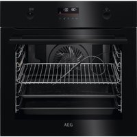 AEG - BPK556260B 6000 SteamBake® / Dampfbackofen Backofen mit euchtigkeitszugabe / Pyrolytische Selbstreinigung / Schwarz - Schwarz von AEG