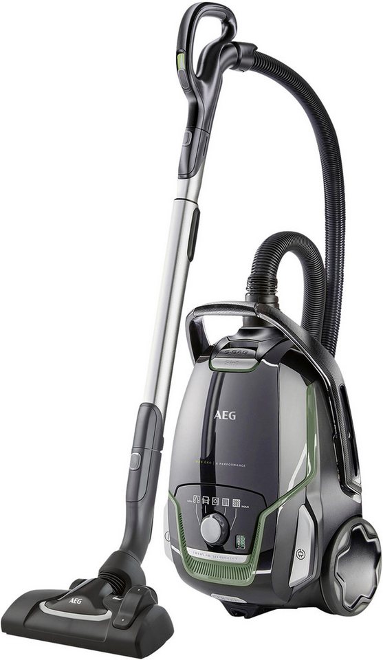 AEG Bodenstaubsauger VX9-2-ÖKO, 850 W, mit Beutel, Leistungsstark, inkl. Zusatzdüsen, 70 % Recyclingkunststoff, 5l Beutel AEG Bodenstaubsauger VX9-2-ÖKO, 850 W, mit Beutel, Leistungsstark, inkl. Zusatzdüsen, 70 % Recyclingkunststoff, 5l Beutel von AEG