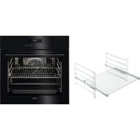 AEG Einbaubackofen "BSE792220B", Serie 9000, BSE792220B, mit Vollauszug, Steam Clean von AEG