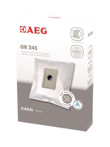 AEG 9002565415 Electrolux GR 24S Staubsaugerbeutel, Synthetic, Sonstige von AEG