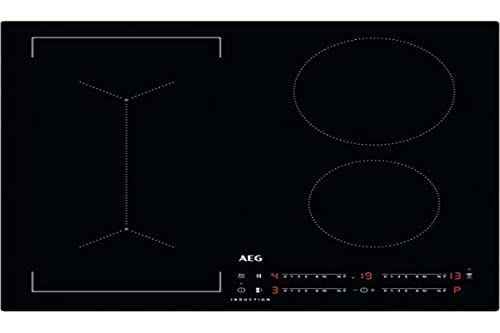 AEG IKB64443IB MaxiSense® Induktionskochfeld 60 cm 4 Kochzonen mit Brückenfunktion und kratzfester Oberfläche von AEG