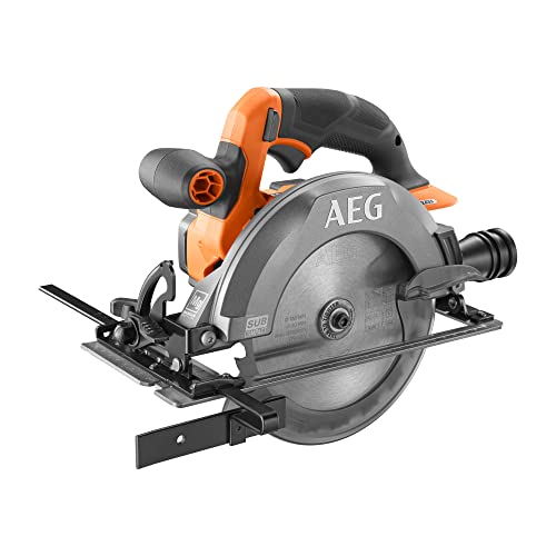 AEG PRO18V Brushless Kreissäge Sub-Compact BKS18SBL-0 (Sägeblattdurchmesser 165mm, Gehrungsschnitte bis 56°, ohne Akku und Ladegerät) von AEG