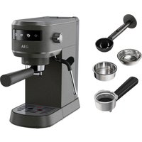 AEG Espressomaschine "Gourmet 6 EC6-1-6BST", Korbfilter, Siebträger von AEG