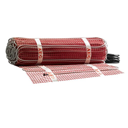AEG elektrische Fußbodenheizung, Heizmatte 4 m², 160 Watt, Basis Thermo Boden TBS TB 50 160/4, 234272 von AEG