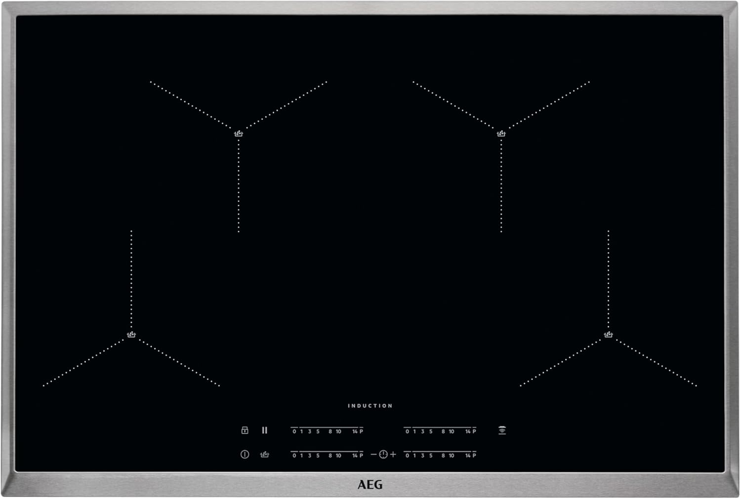 Aeg 7000 Sense Iae84411 Autarkes Induktionskochfeld 80cm Siehe Text/Foto B-Ware von AEG