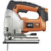 AEG - Akku-Stichsäge BST18X-0 18V Solo-Version inkl. 2x Sägeblätter, Spanreisschutz, Gleitsohle im Karton von AEG