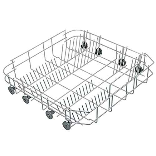 ORIGINAL Electrolux AEG 50278170001 Geschirrkorb Korb Bodenkorb Korbeinsatz unten Unterkorb inkl 8 Korbrollen Spülmaschine Geschirrspüler von Electrolux