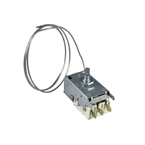 Thermostat Kühlthermostat Kühlgerät Kühl-Gefrierkombination Original Electrolux AEG 226237703/5 Ranco K59-L2170 800mm Kapillarrohr 3x6,3mm AMP passend Küppersbusch Privileg Zanussi Juno Zanker von AEG