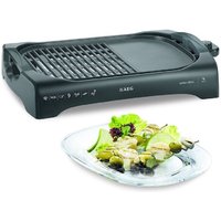 AEG - Tischgrill TG340 Easygrill Elektrogrill mit spülmachinefeste Grillfläche - Schwarz von AEG