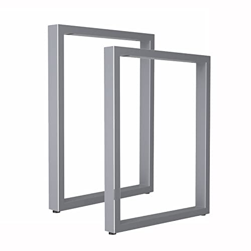 AEGCAOJH 2er-Pack verstellbare Tischbeine für Büroschreibtische, DIY-Möbelbeine aus Metall für Couchtische, robuste Schreibtischbeine, industrielle Möbelbeine für Esstische, Bankbeine aus V von AEGCAOJH