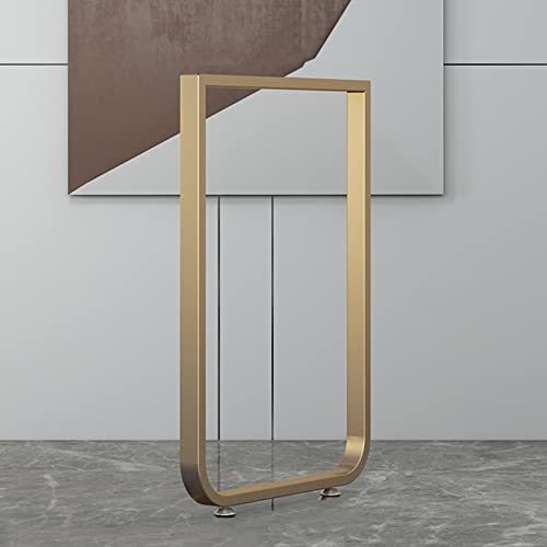 AEGCAOJH 45/55 cm DIY-Möbel-Tischbeine aus Eisen, Wohnaccessoires, rustikale Tischbeine aus Vierkantrohr im Industriestil, robuste Schreibtischbeine, Esstischbeine, für Couchtische, Moderne von AEGCAOJH