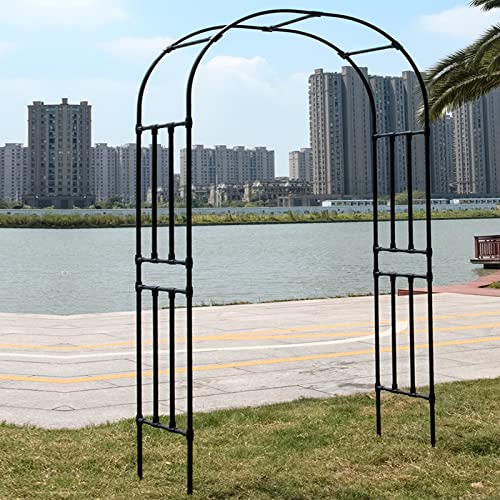 AEGCAOJH Bogen Metall Gartenbogen schwer Pergola Laube,Robuste stabile Kletterpflanzen Bogen Laube Spalier,Wetterfester rostfreier Rankbogen,für Rasen Garten Dekoration Hochzeitsbogen AEGCAOJH Bogen Metall Gartenbogen schwer Pergola Laube,Robuste stabile Kletterpflanzen Bogen Laube Spalier,Wetterfester rostfreier Rankbogen,für Rasen Garten Dekoration Hochzeitsbogen von AEGCAOJH
