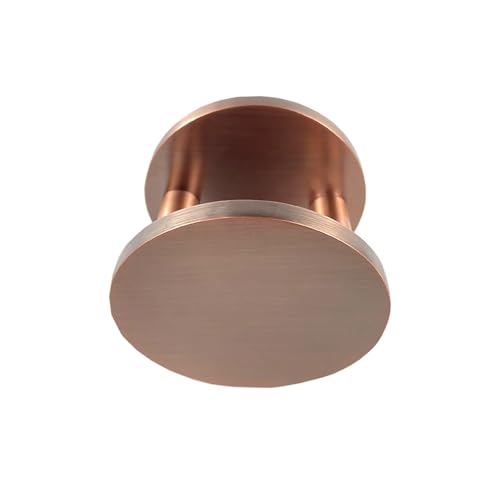 AEGCAOJH Bronzener, runder Push-Pull-Türgriff, robuster, doppelseitiger Eingangstürgriff für Einzeltüren, 3"/5" Glastürgriff, Hardware 7,9" x3,9 von AEGCAOJH