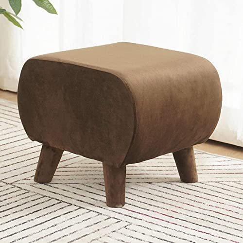 AEGCAOJH Fußhocker Fußhocker Ottoman Pouffe Stoff Fußhocker Nordisches Sofa Quadratische Fußstütze 4 Beine Massivholzrahmen Fußhocker Foyer Schuhbank,Brauner Wohndekorstuhl AEGCAOJH Fußhocker Fußhocker Ottoman Pouffe Stoff Fußhocker Nordisches Sofa Quadratische Fußstütze 4 Beine Massivholzrahmen Fußhocker Foyer Schuhbank,Brauner Wohndekorstuhl von AEGCAOJH