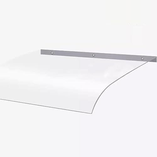 AEGCAOJH Gebogenes Fenstertürvordach, leiser, wetterbeständiger Fenster-Regenschutz, Markisenschutz für Terrassenveranda, Polycarbonat-Abdeckung, Eingangsmarkise, gewölbtes Sonnendach, für AEGCAOJH Gebogenes Fenstertürvordach, leiser, wetterbeständiger Fenster-Regenschutz, Markisenschutz für Terrassenveranda, Polycarbonat-Abdeckung, Eingangsmarkise, gewölbtes Sonnendach, für von AEGCAOJH