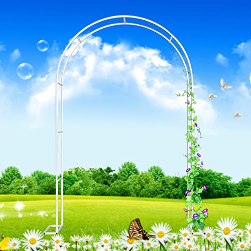 AEGCAOJH Metallbogen Schwarz/Weiß/Dunkelgrün, Gartenbogen, Blumenranken, Dekoration, Spalier, Pergola, Laube, Hochzeitsbogen, für Pflanzen, Kletterhilfe, Gehweg, wetterbeständig (Farbe: Sch AEGCAOJH Metallbogen Schwarz/Weiß/Dunkelgrün, Gartenbogen, Blumenranken, Dekoration, Spalier, Pergola, Laube, Hochzeitsbogen, für Pflanzen, Kletterhilfe, Gehweg, wetterbeständig (Farbe: Sch von AEGCAOJH