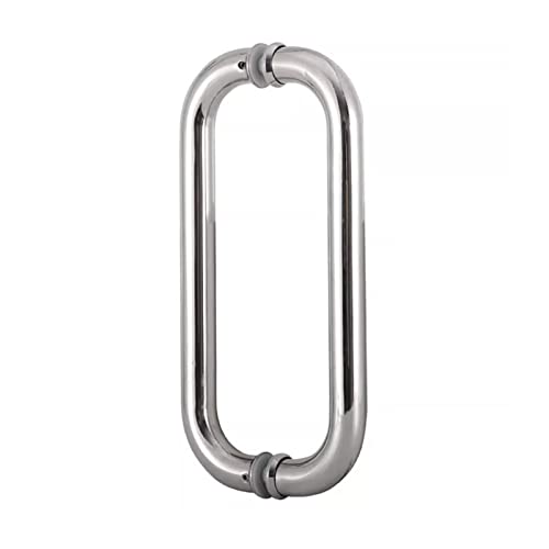 AEGCAOJH Modernes, rundes Scheunentorgriff-Set für Glastüren, silberner Innen-Zuggriff für Schiebetüren im Scheunenstil, 121,9 cm lang AEGCAOJH Modernes, rundes Scheunentorgriff-Set für Glastüren, silberner Innen-Zuggriff für Schiebetüren im Scheunenstil, 121,9 cm lang von AEGCAOJH