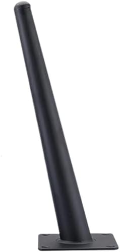 AEGCAOJH Robuste Haarnadel-Möbelbeine (4er-Set) Design im mittelalterlichen Tischbein-Stil, Massive Metall-DIY-Beine für Couchtisch, Stuhl, Sofa, 10 cm, Schwarz-Gold-Finish von AEGCAOJH