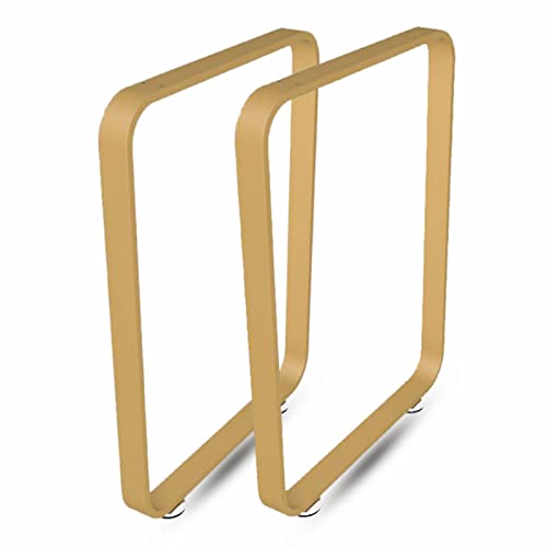AEGCAOJH Robuste Schreibtischbeine, B 45 cm/55 cm, H 72,5 cm, Metallbankbeine, Tischbeine aus industriellem Stahl, DIY-Möbelbein, Ersatzbeine, für DIY-Couchtische, Moderne Schreibtische, Es von AEGCAOJH