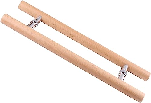AEGCAOJH Scheunentor-Zuggriff, runde Türgriffe aus Holz, moderner gewerblicher Eingangstürgriff, Glasschiebetür-Zuggriff, Eingangsgriffe, Türgriff für das Home-Office (Größe: 1 AEGCAOJH Scheunentor-Zuggriff, runde Türgriffe aus Holz, moderner gewerblicher Eingangstürgriff, Glasschiebetür-Zuggriff, Eingangsgriffe, Türgriff für das Home-Office (Größe: 1 von AEGCAOJH