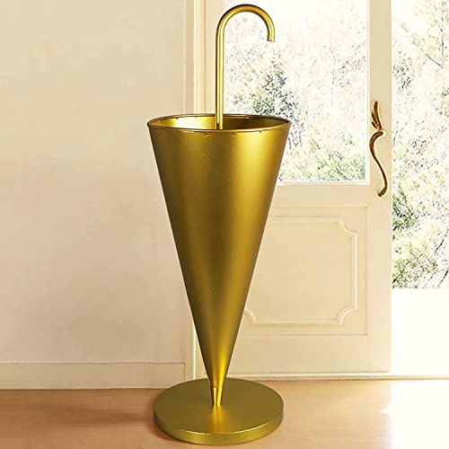 AEGCAOJH Schirmständer aus Metall für den Eingangsbereich, moderner Schirmständer, freistehender Schirmhalter mit Abnehmbarer Tropfschale/Gold/30 x 30 x 93 cm AEGCAOJH Schirmständer aus Metall für den Eingangsbereich, moderner Schirmständer, freistehender Schirmhalter mit Abnehmbarer Tropfschale/Gold/30 x 30 x 93 cm von AEGCAOJH