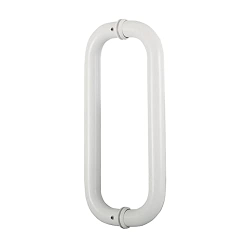 AEGCAOJH Weißer runder Türgriff mit beidseitiger Druckstange 23 5/8 Zoll Wohn- und Torgriffe/Scheunenglasgriff mit Befestigungsschrauben 60 cm AEGCAOJH Weißer runder Türgriff mit beidseitiger Druckstange 23 5/8 Zoll Wohn- und Torgriffe/Scheunenglasgriff mit Befestigungsschrauben 60 cm von AEGCAOJH
