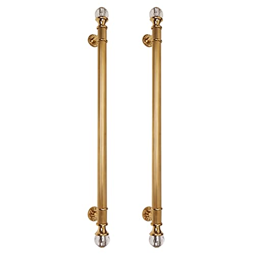AEGCAOJH Zuggriffe für Schiebetüren im Scheunenstil, doppelseitiges rostfreies Griffset, Duschgriff für Glastüren, H-förmiger Retro-Türgriff (Größe: 80 cm (31 1/2 Zoll)) von AEGCAOJH