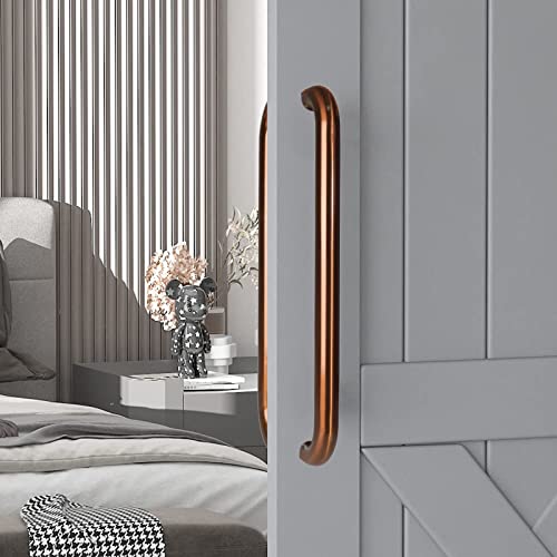 AEGCAOJH Zylinderförmiger Türgriff aus gebürstetem Edelstahl, rostfreier Schiebetürgriff, moderner, einfacher Glasschiebetürgriff, Gold, Roségold, Schwarz, Silber (Farbe: Roségold, Größe: 6 AEGCAOJH Zylinderförmiger Türgriff aus gebürstetem Edelstahl, rostfreier Schiebetürgriff, moderner, einfacher Glasschiebetürgriff, Gold, Roségold, Schwarz, Silber (Farbe: Roségold, Größe: 6 von AEGCAOJH