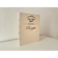 Rezeptordner Din A4 Ringordner Aus Holz Schnellhefter Mappe Ordner Holzordner von AEHolzdesign