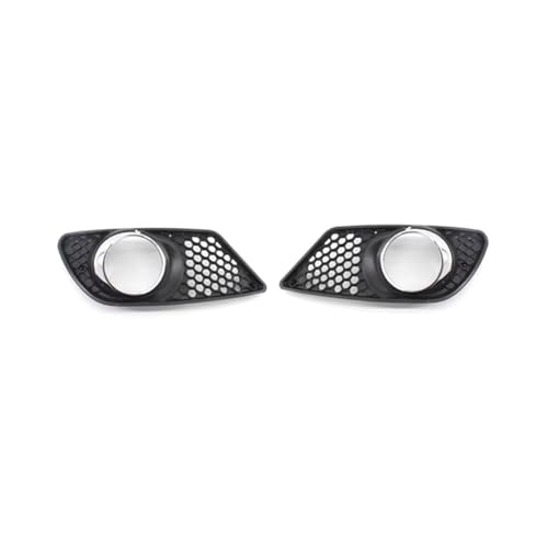 AEIOUPMMA 1 Paar Auto Front Stoßstange Nebel Licht Kühlergrill Nebel Lampe Grill Abdeckung mit Chrom Rahmen Für Mercedes-Benz C-Class W204 AEIOUPMMA 1 Paar Auto Front Stoßstange Nebel Licht Kühlergrill Nebel Lampe Grill Abdeckung mit Chrom Rahmen Für Mercedes-Benz C-Class W204 von AEIOUPMMA