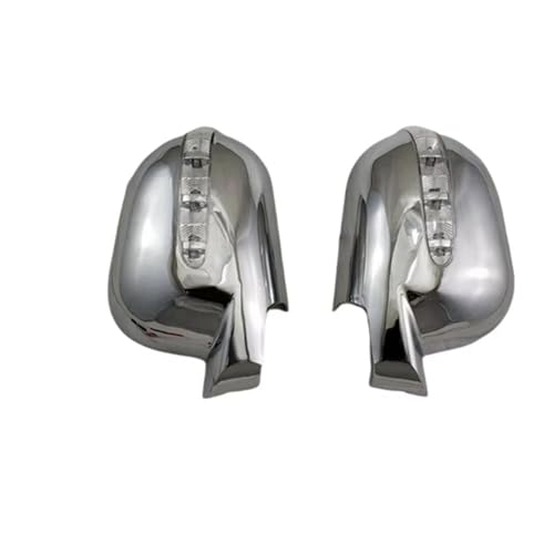 AEIOUPMMA 1 Paar Auto Rückspiegel Abdeckungen Mit LED Linie Seite Tür Spiegel Trim Für Mercedes-Benz M-Class W163 ML Class 1997-2005 von AEIOUPMMA