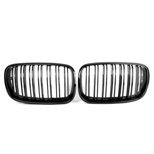 AEIOUPMMA 2 Stück glänzend schwarzer Nierengrill für die Front Für BMW X5 E70 2007-2013 X6 E71 von AEIOUPMMA