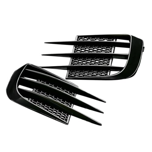 AEIOUPMMA 2Pcs Auto Front Stoßstange Nebel Licht Kühlergrill Abdeckung Nebel Licht Abdeckung Trim Für Golf 6 MK6 GTD 2008-2013 von AEIOUPMMA