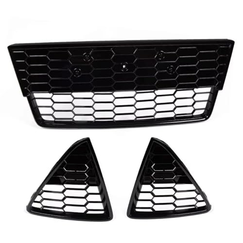 AEIOUPMMA 3Pcs Auto Waben Front Stoßstange Unteren Kühlergrill Grills Für Ford Focus 2012 2013 2014 von AEIOUPMMA