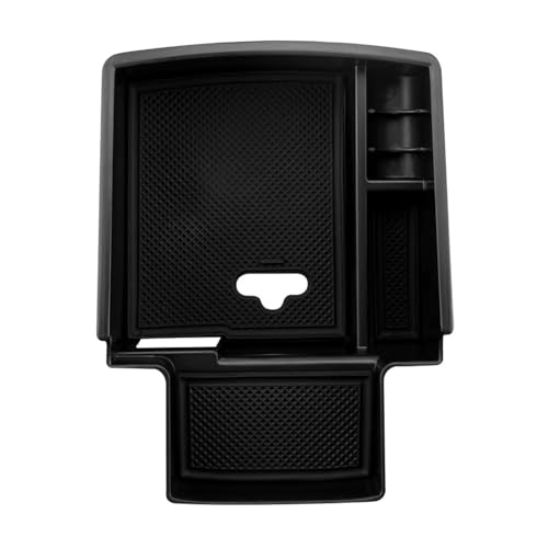 AEIOUPMMA ABS Auto Mittelkonsole Armlehne Aufbewahrungsbox Fachhalter für Audi Q5 2009-2017 von AEIOUPMMA